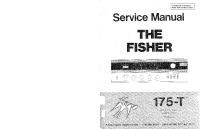 Fisher 175-T - Service Manual